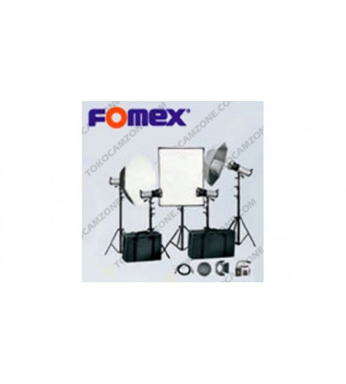 Fomex E Studio Kit 516 with Softbox 80 x 120 + Octabox 120